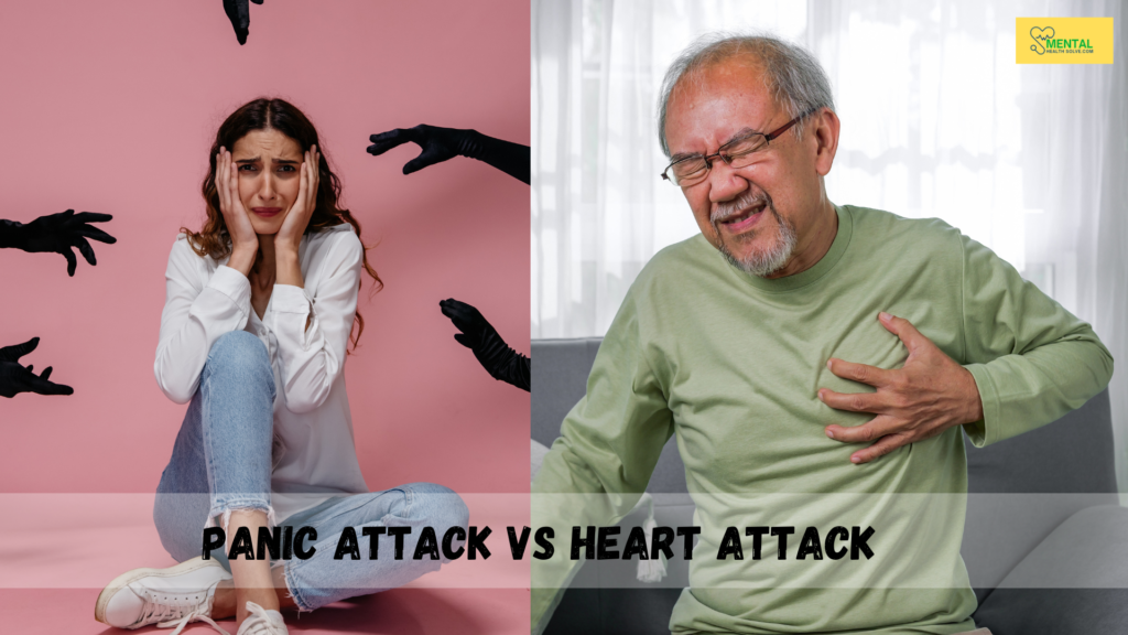 Panic attack vs Heart attack