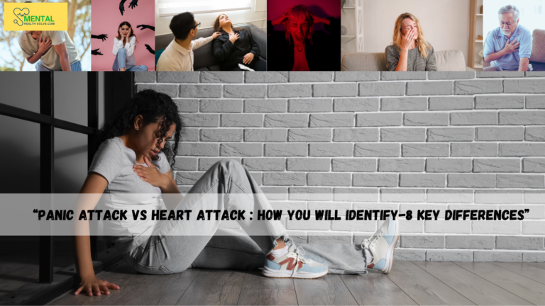 Panic attack vs Heart attack